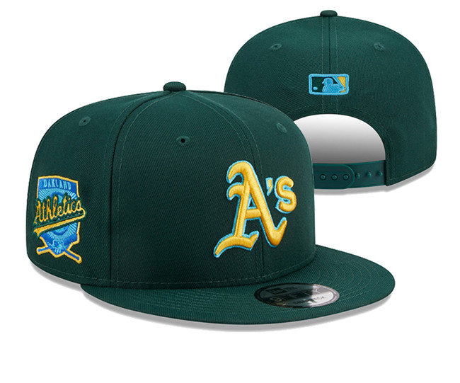 Oakland Athletics Stitched Snapback Hats 016